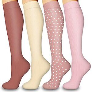 4 Pairs-Compression Socks‎ for Women